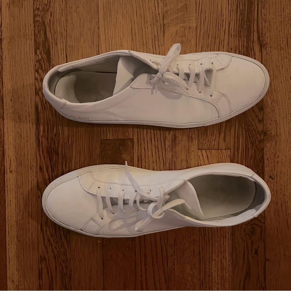 ✨COMMON PROJECTS | Original Achilles White Leather Sneakers / Trainers✨